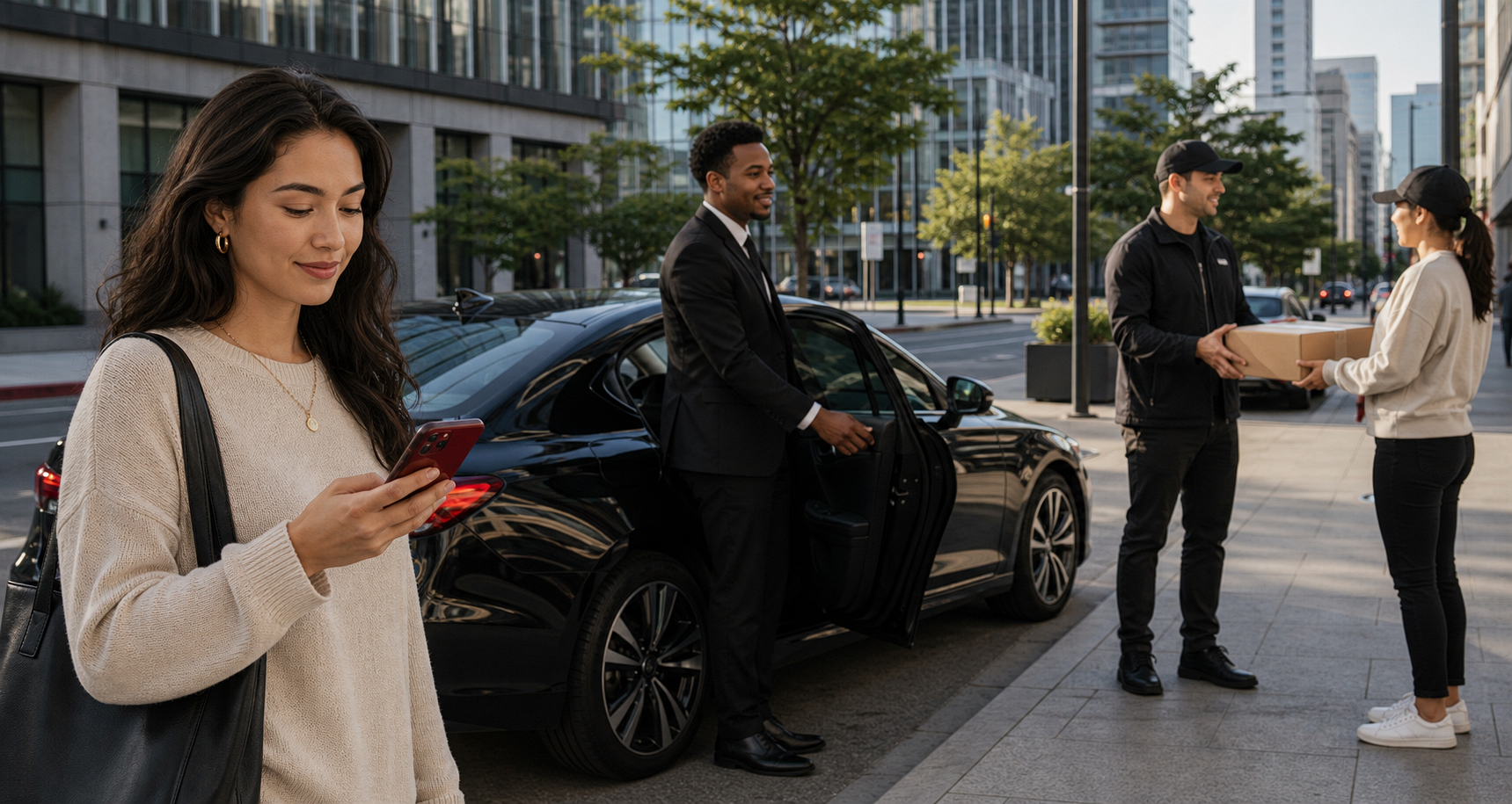 Ride services for riders, drivers, teams, and local movement