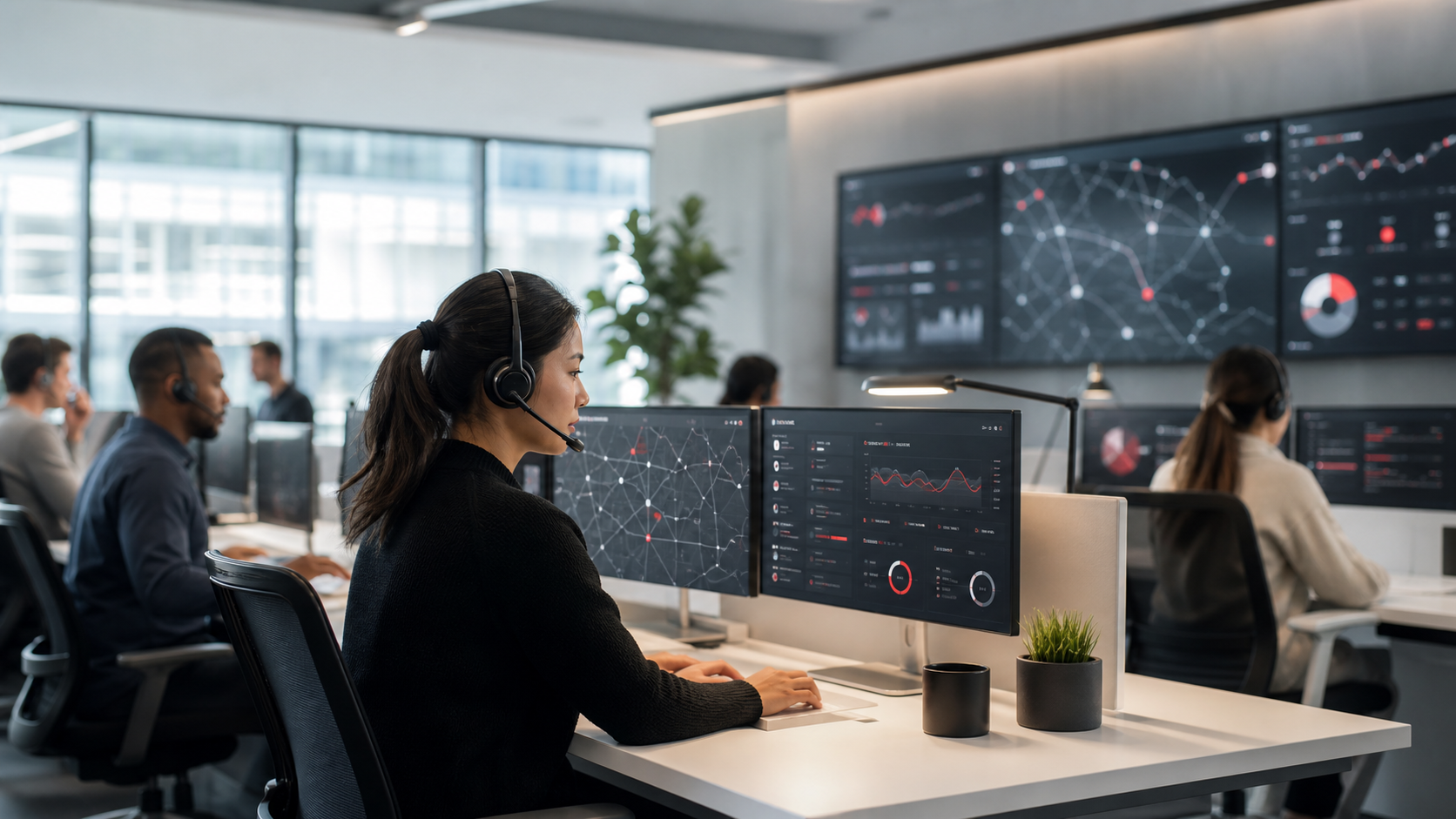 Ride support and operations team workspace